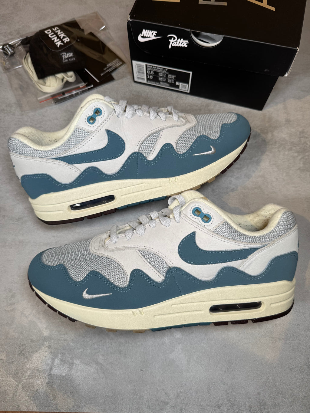 Nike Air Max 1 Patta Aqua UK 7.5