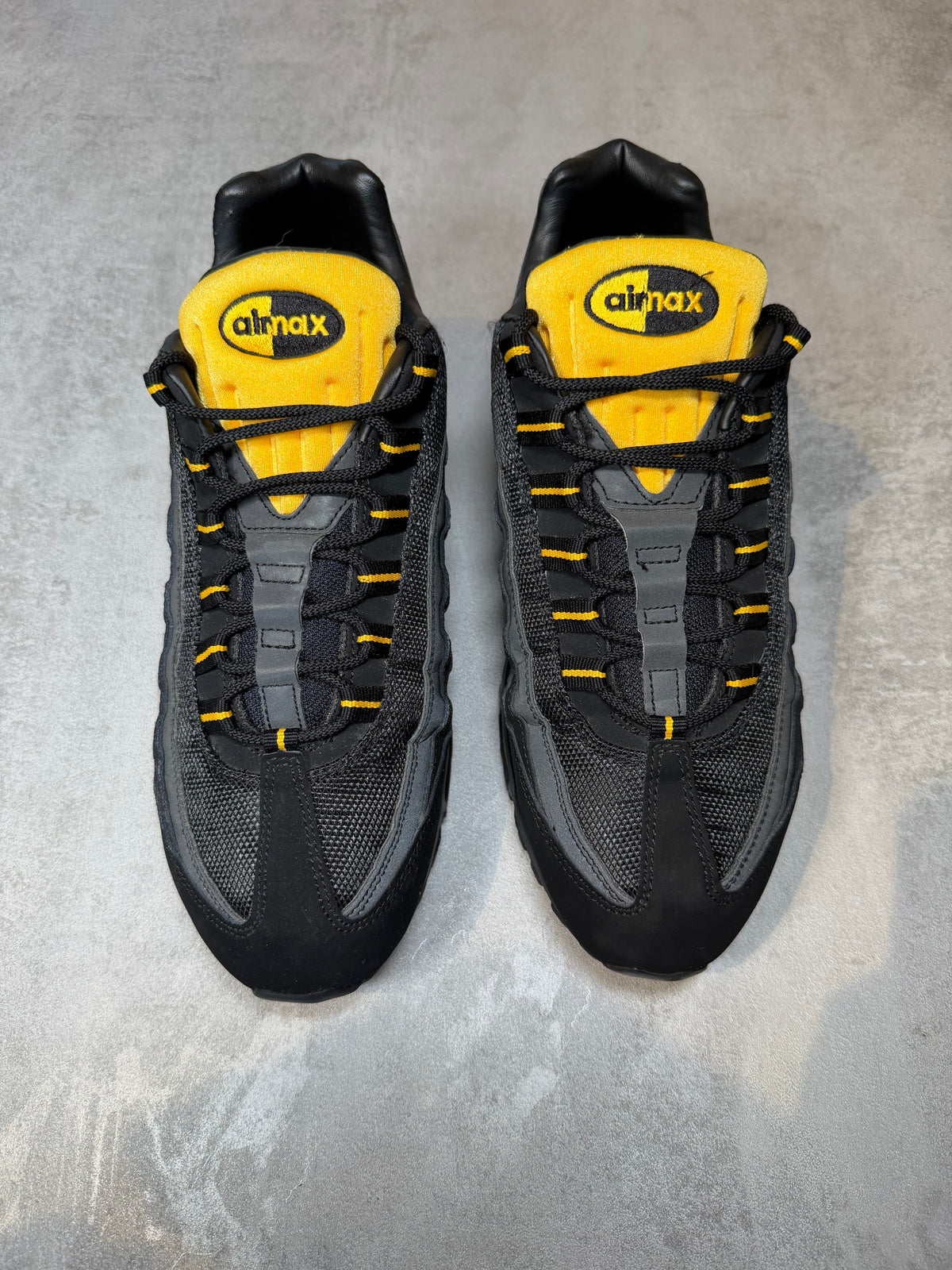 Air Max 95 2012 JD Exclusive SI Uni Gold/Black UK 9