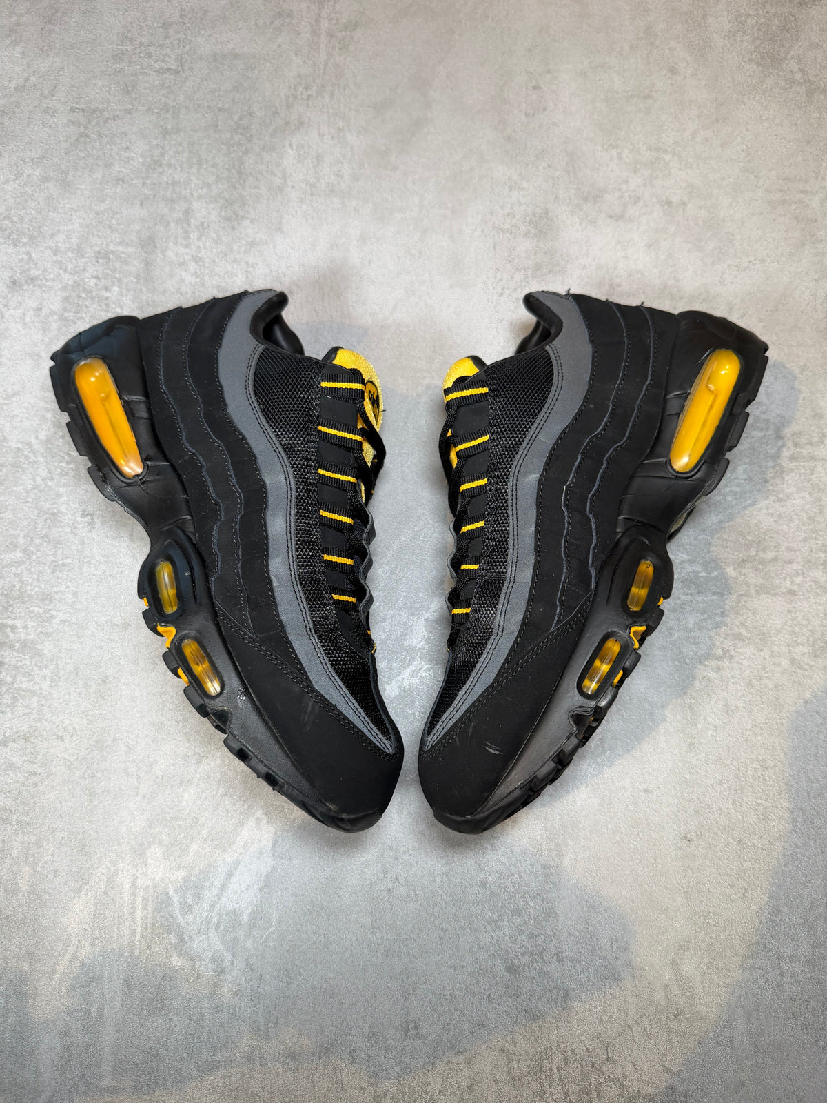 Air Max 95 2012 JD Exclusive SI Uni Gold/Black UK 9