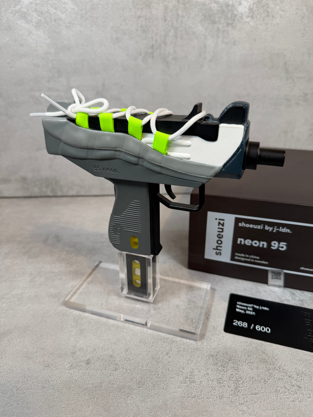 Neon 95 Shoeuzi Sculpture