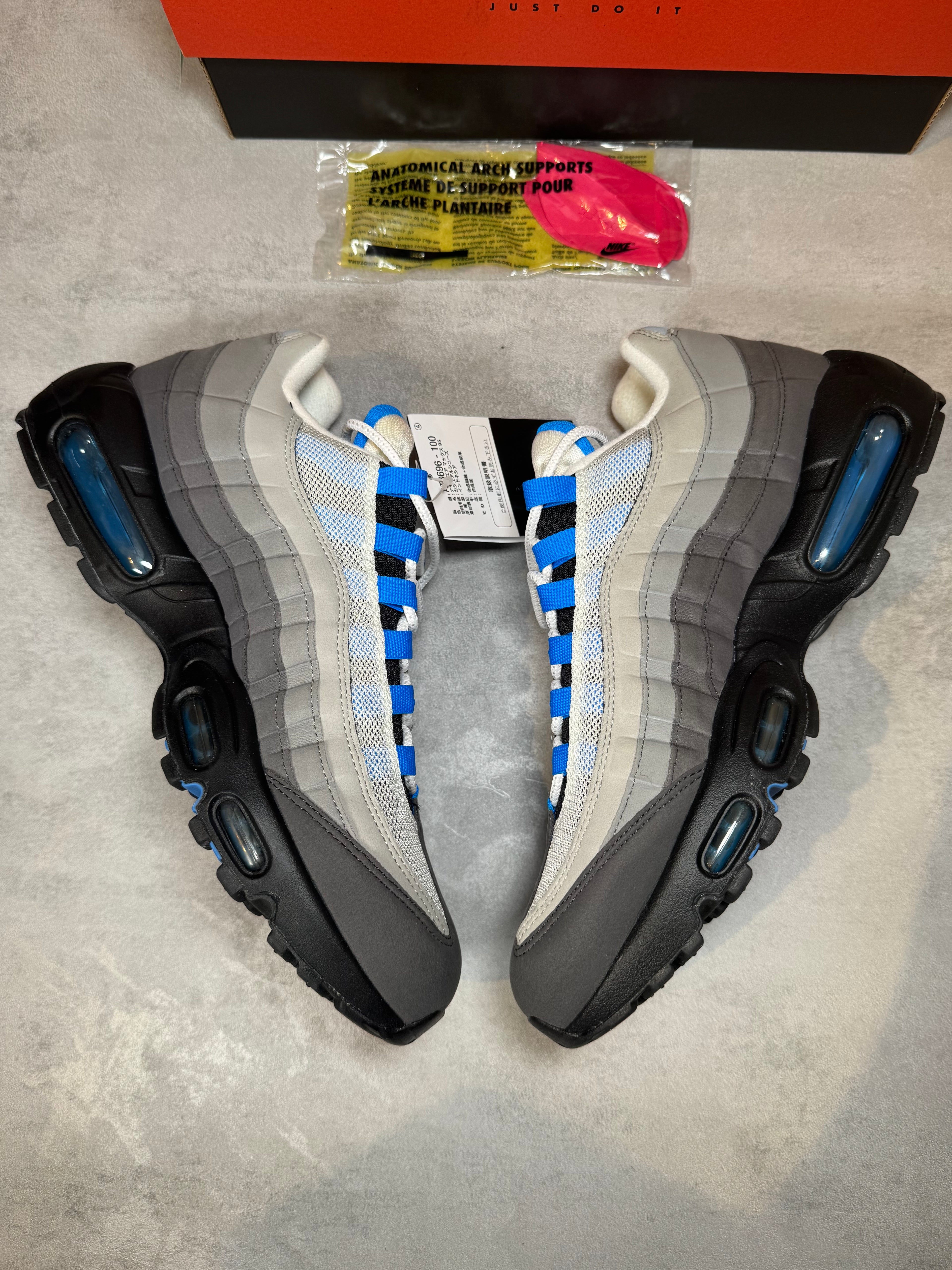 Nike Air Max 95 OG Crystal Blue UK 8.5