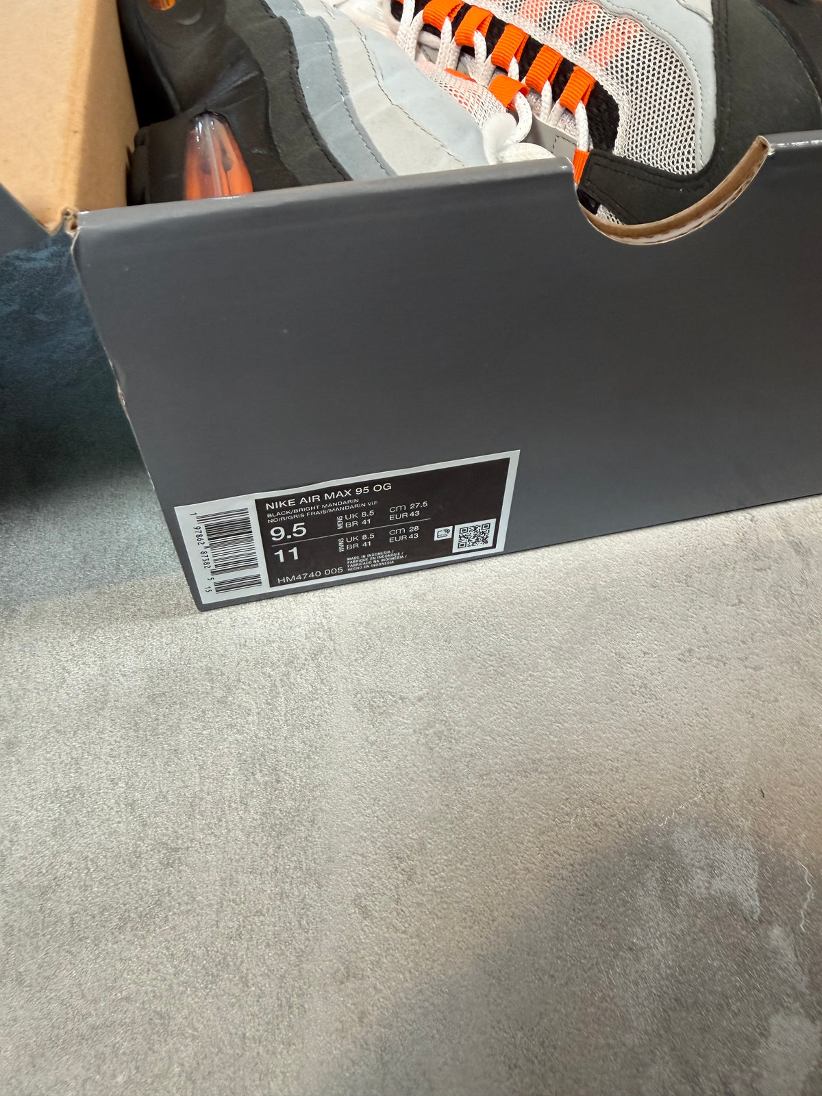 Air Max 95 Mandarin UK 8.5