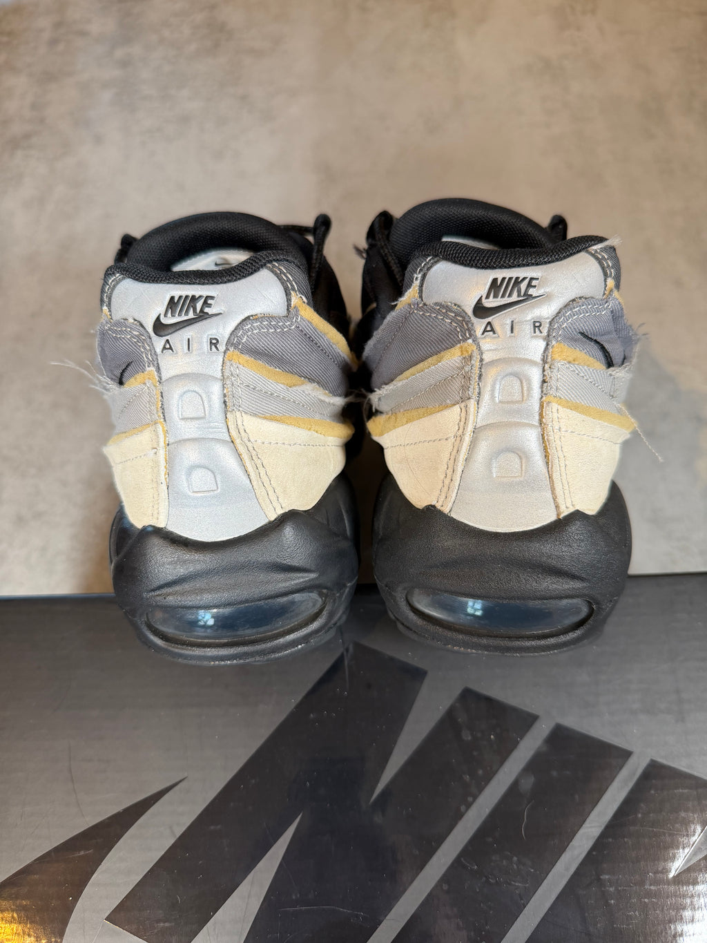 Air Max 95 CDG Black Grey UK 8