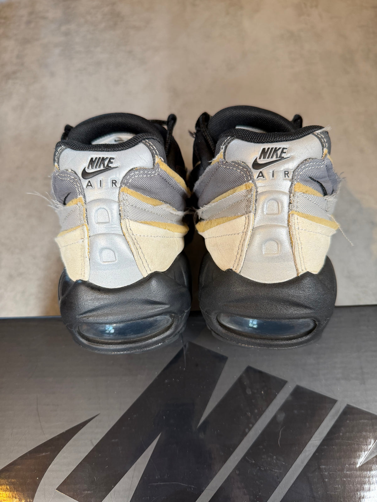 Air Max 95 CDG Black Grey UK 8