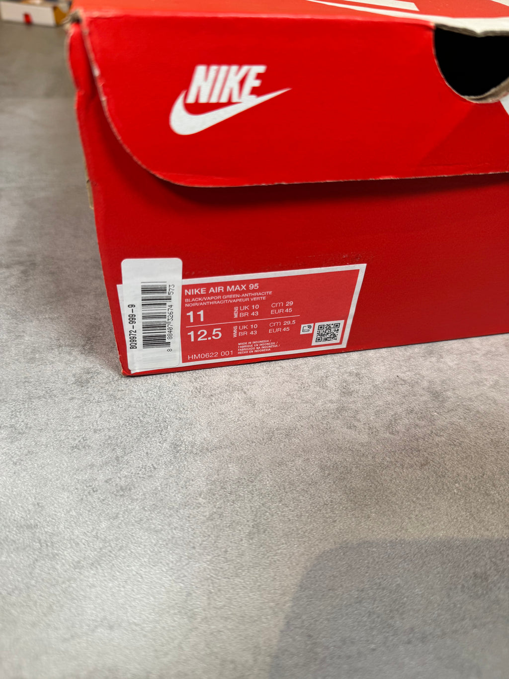 Nike Air Max 95 Vapour Green UK 10