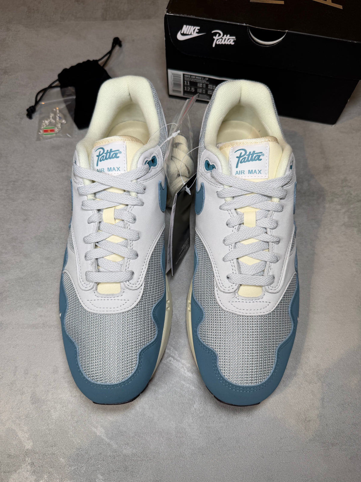 Air Max 1 Patta Waves Aqua UK 10