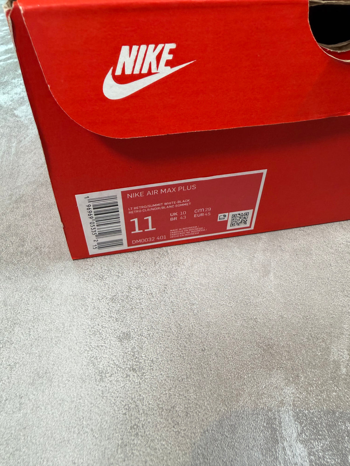 Air Max Plus TN Aqua Fade UK 10