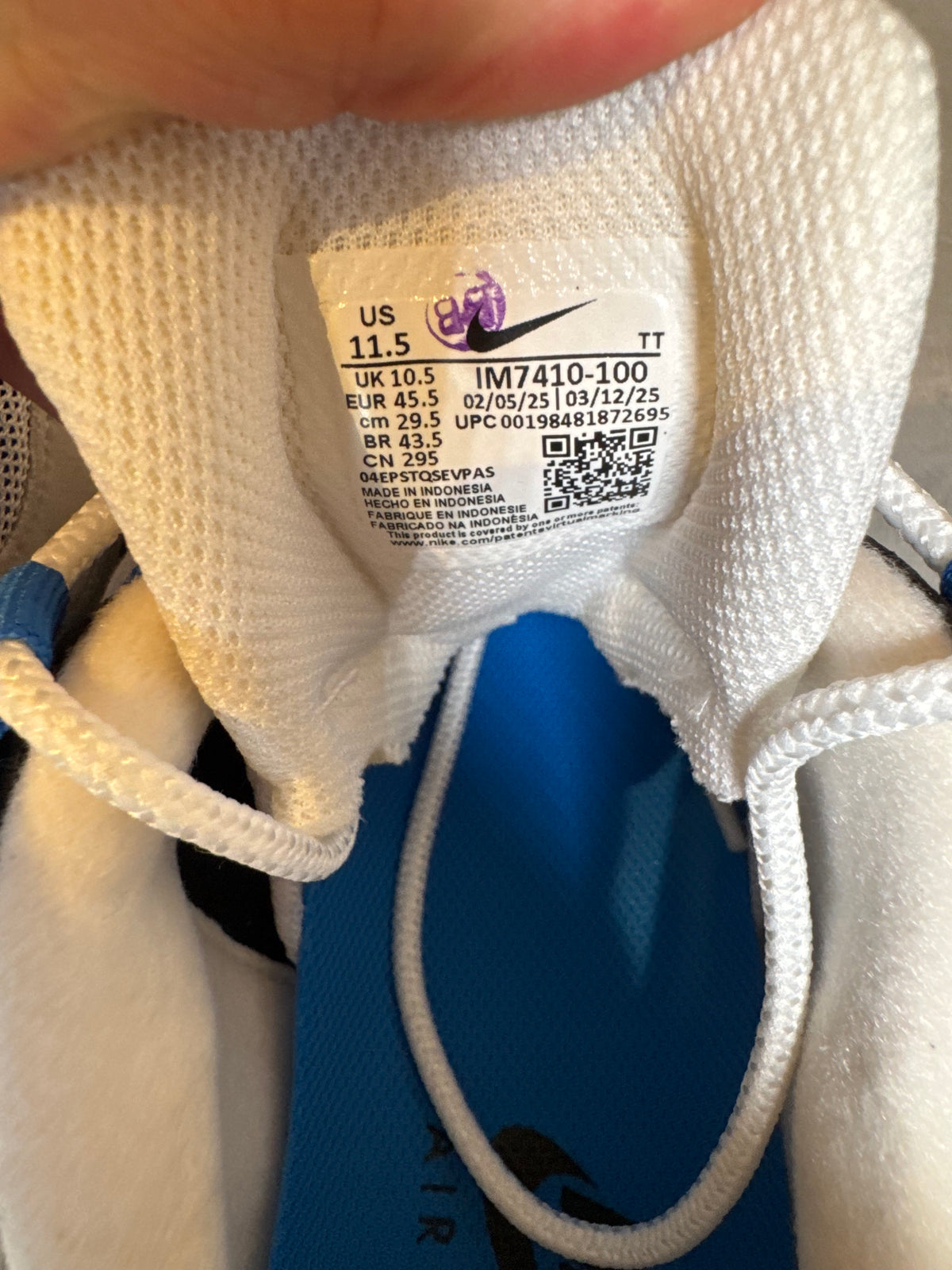 Air Max 95 Spark Blue UK 10.5