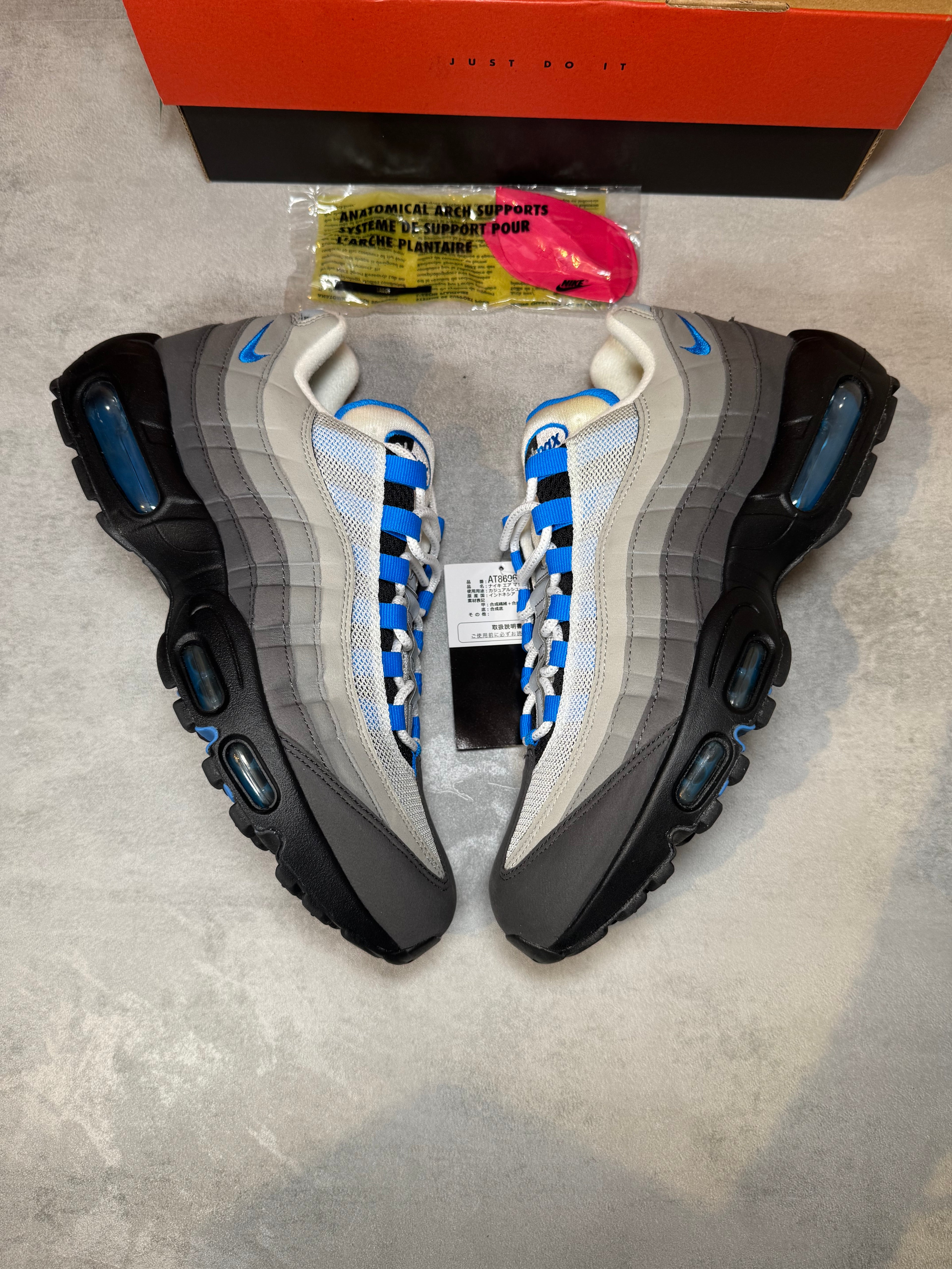 Nike Air Max 95 OG Crystal Blue UK 8.5