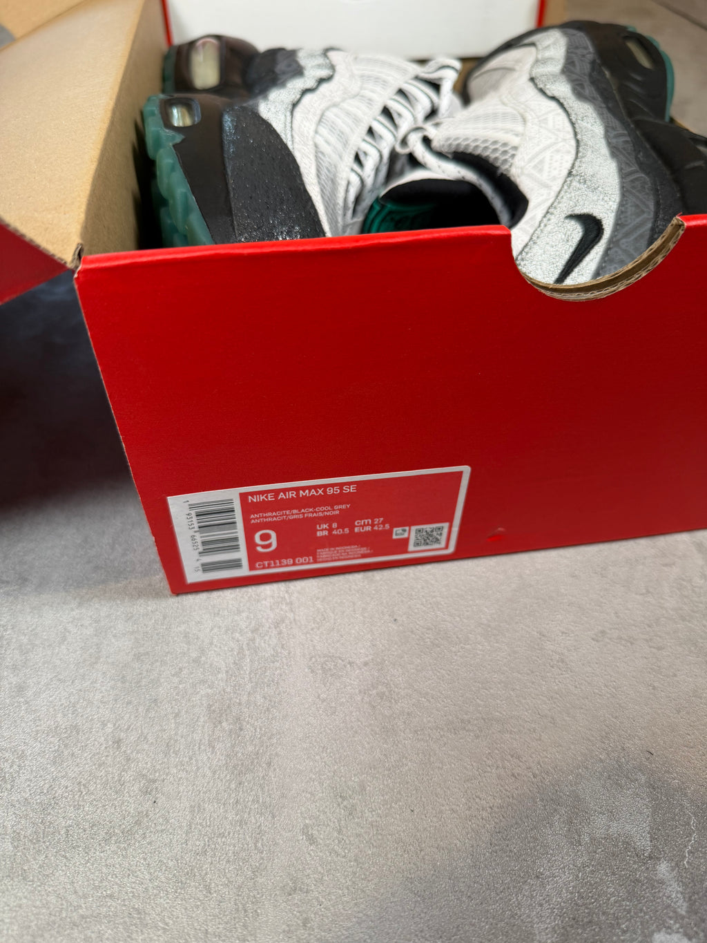 Air Max 95 Day of The Dead UK 8