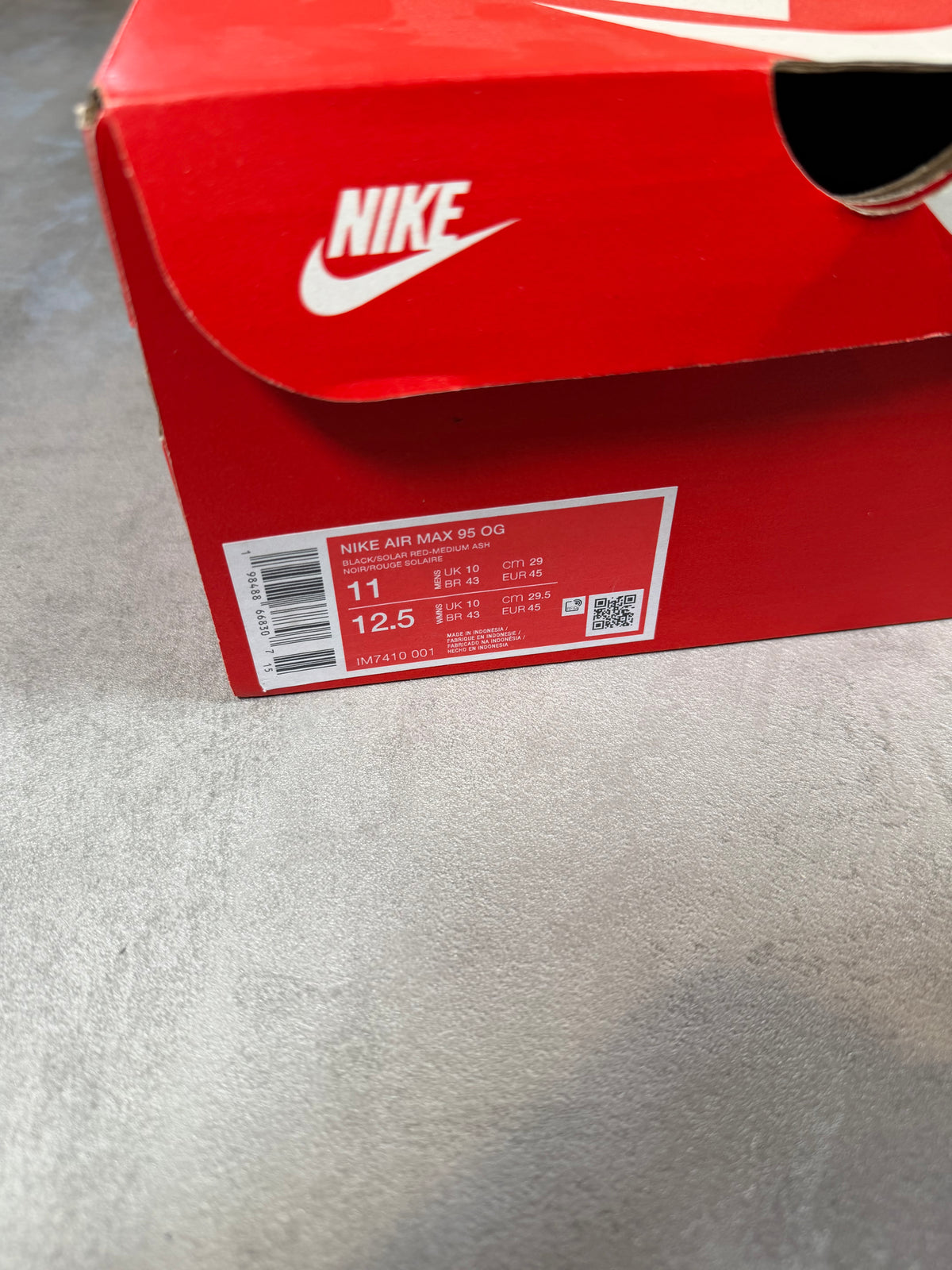 Air Max 95 Solar Red UK 10