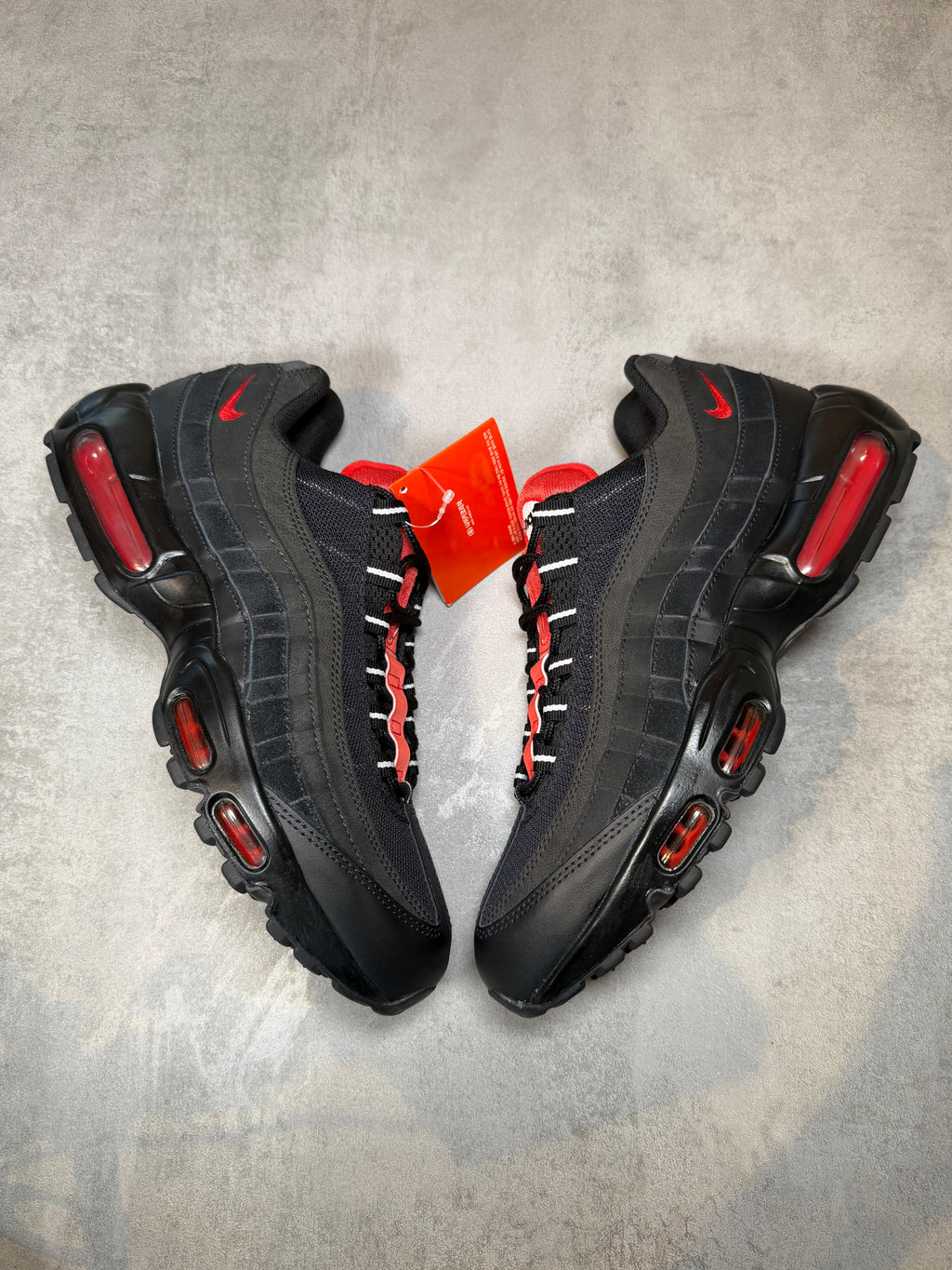 Air Max 95 Black Challenge Red 2015 UK 9.5