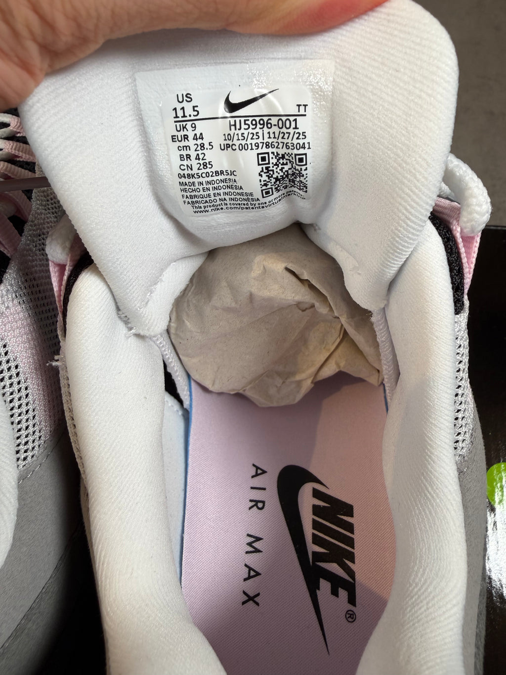 Air Max 95 Pink Foam UK 9