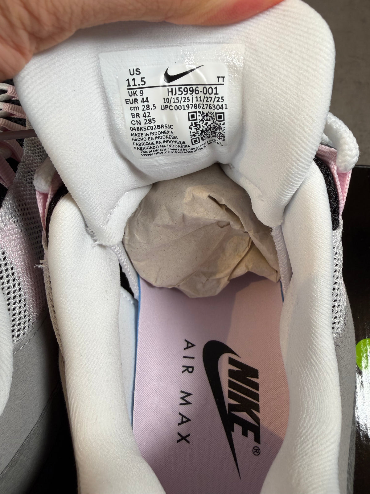 Air Max 95 Pink Foam UK 9