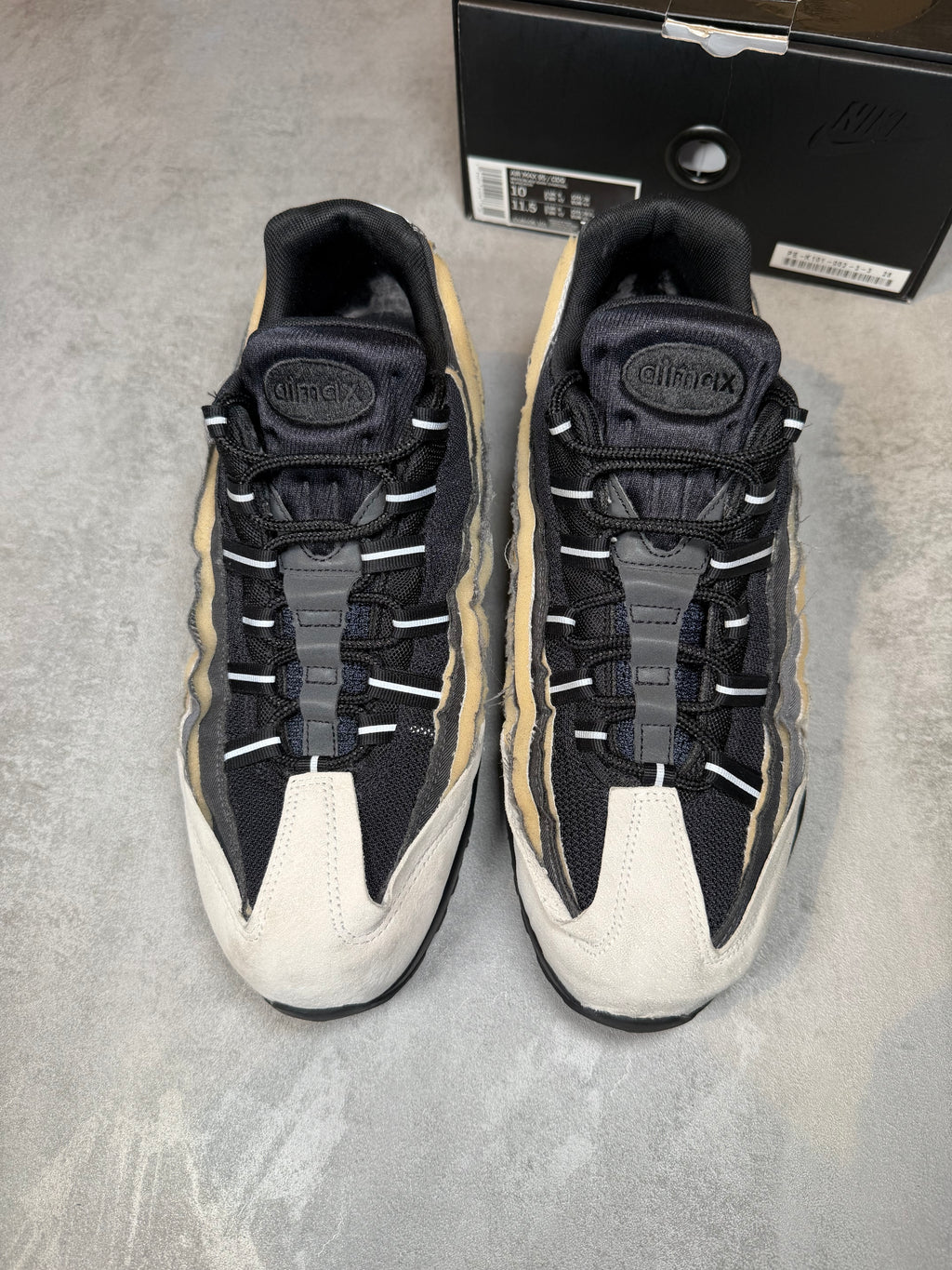 Air Max 95 CDG Black Grey UK 9