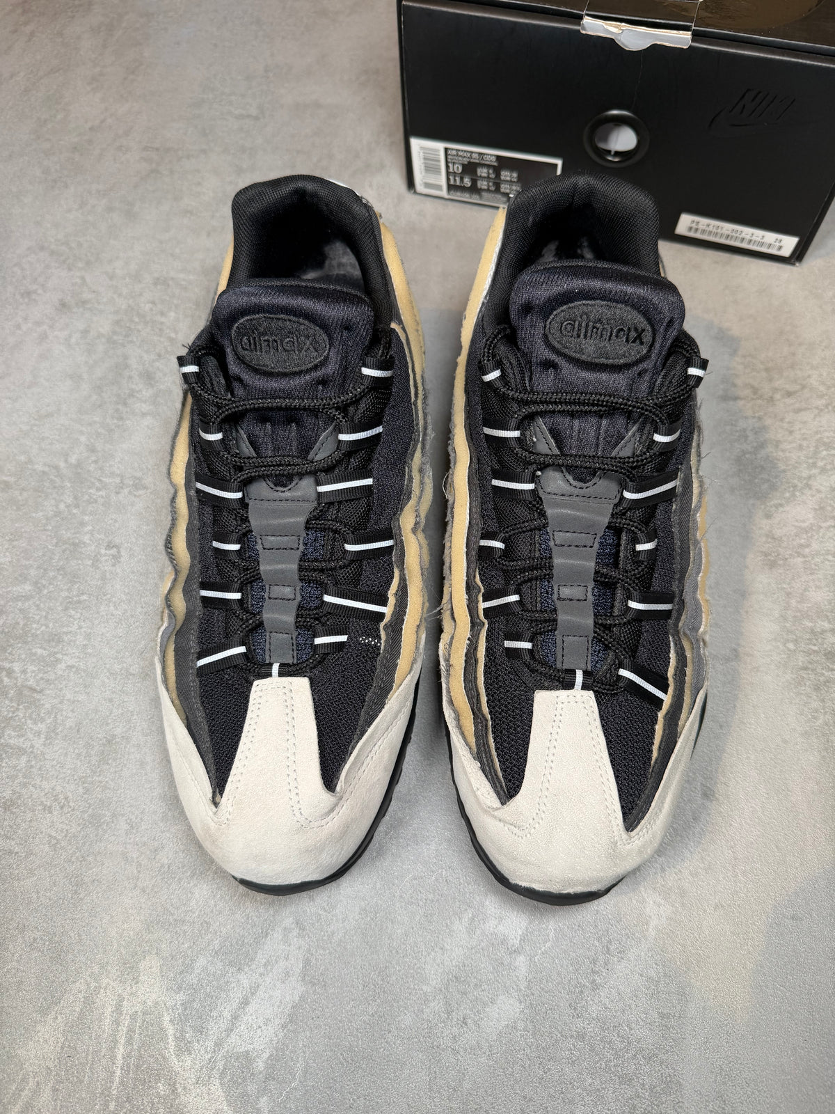 Air Max 95 CDG Black Grey UK 9