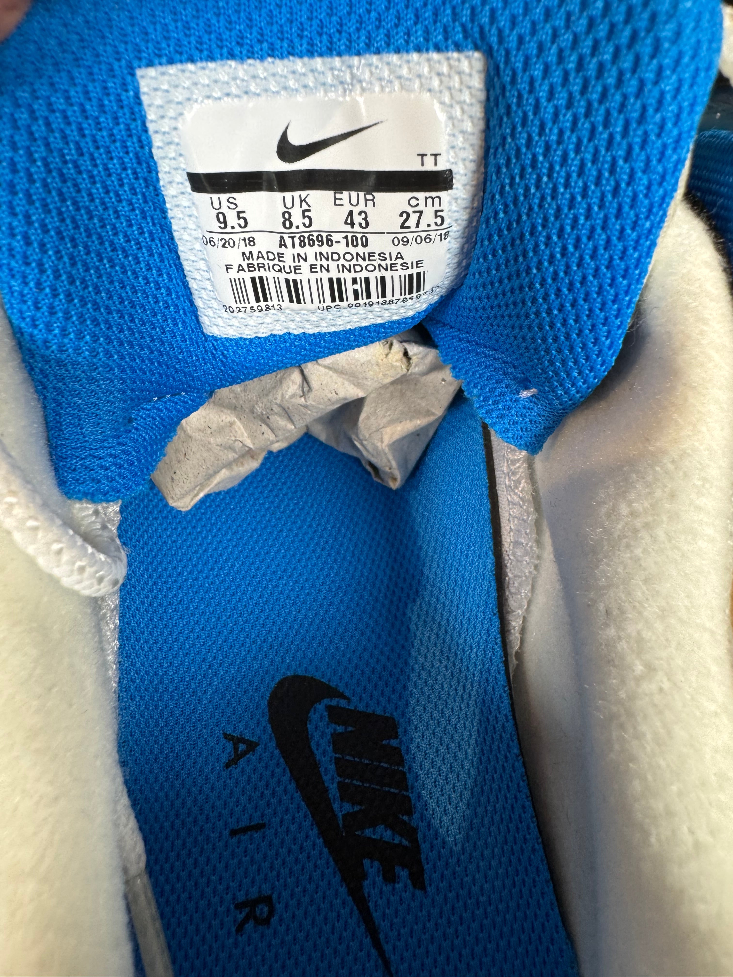 Nike Air Max 95 OG Crystal Blue UK 8.5