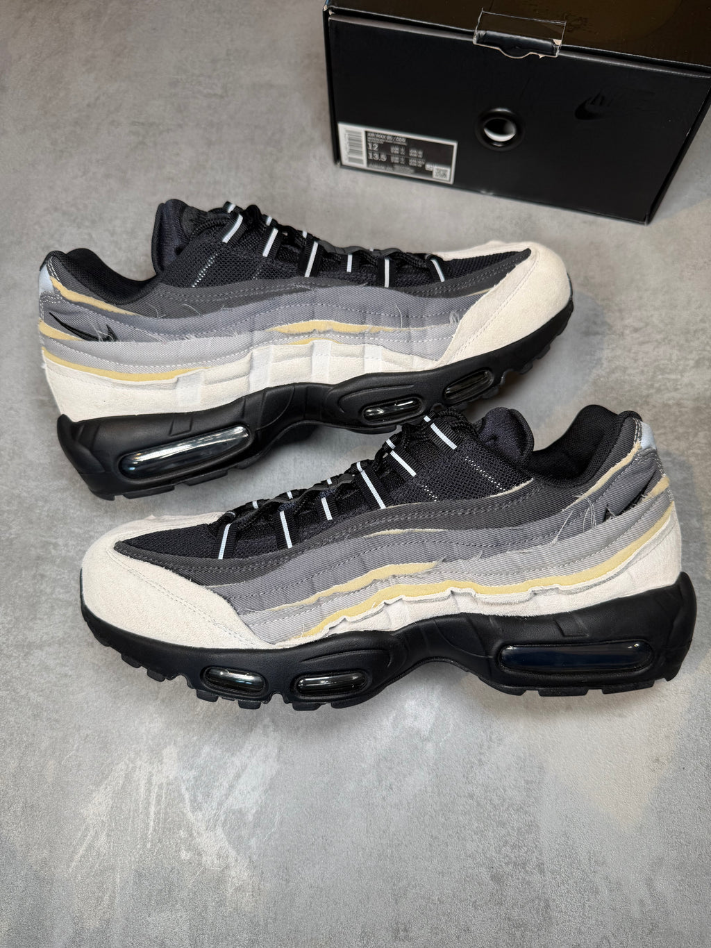 Air Max 95 CDG Black Grey UK 11