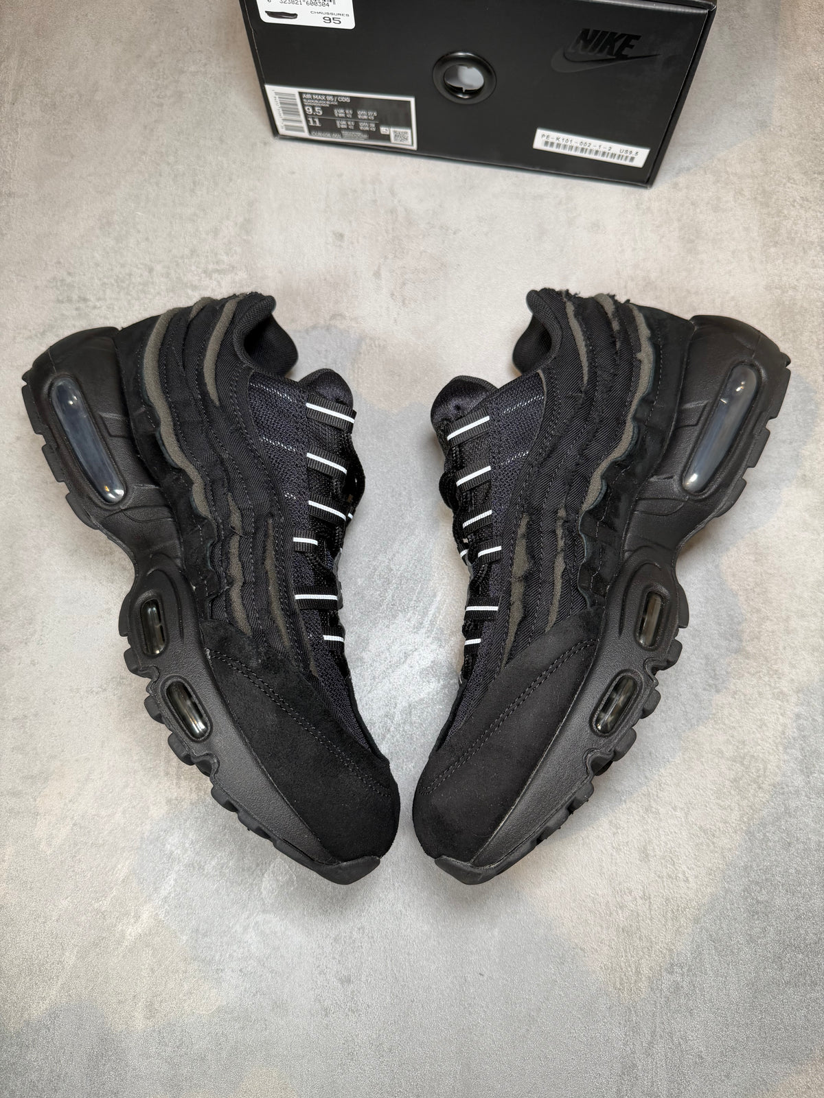 Air Max 95 CDG Black UK 8.5
