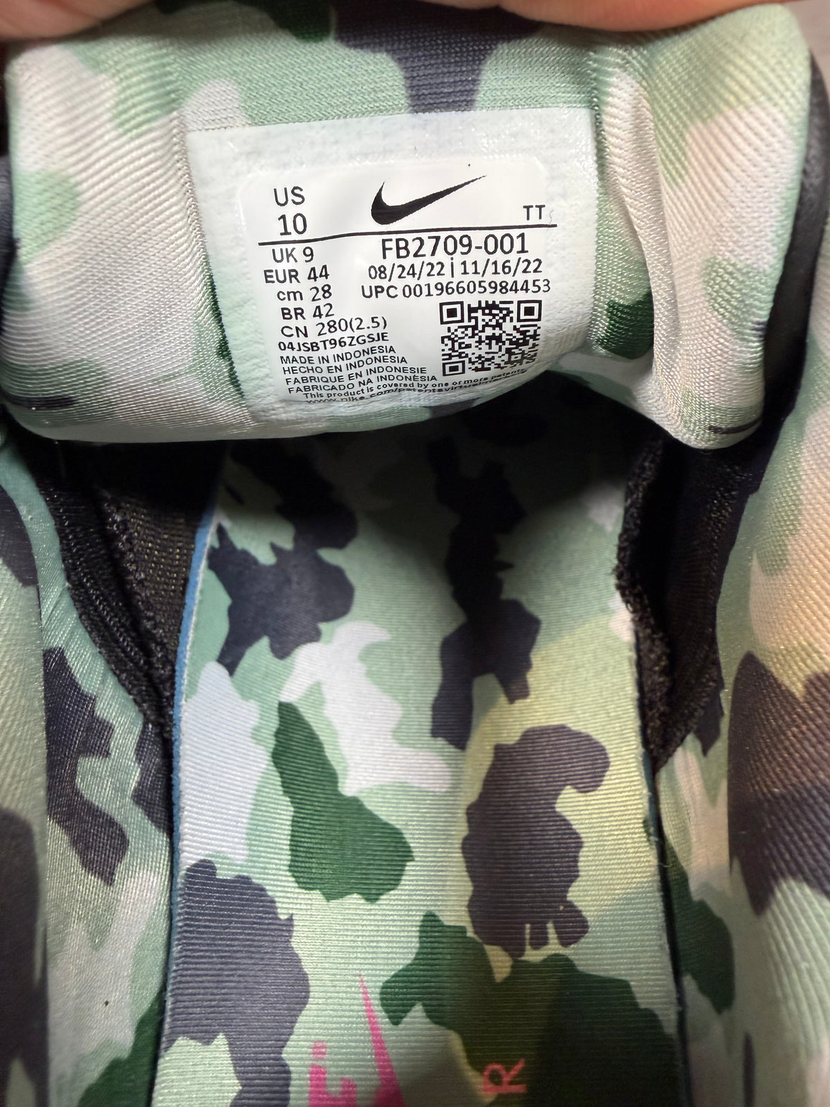Air Max 95 Corteiz Pink Beam UK 9