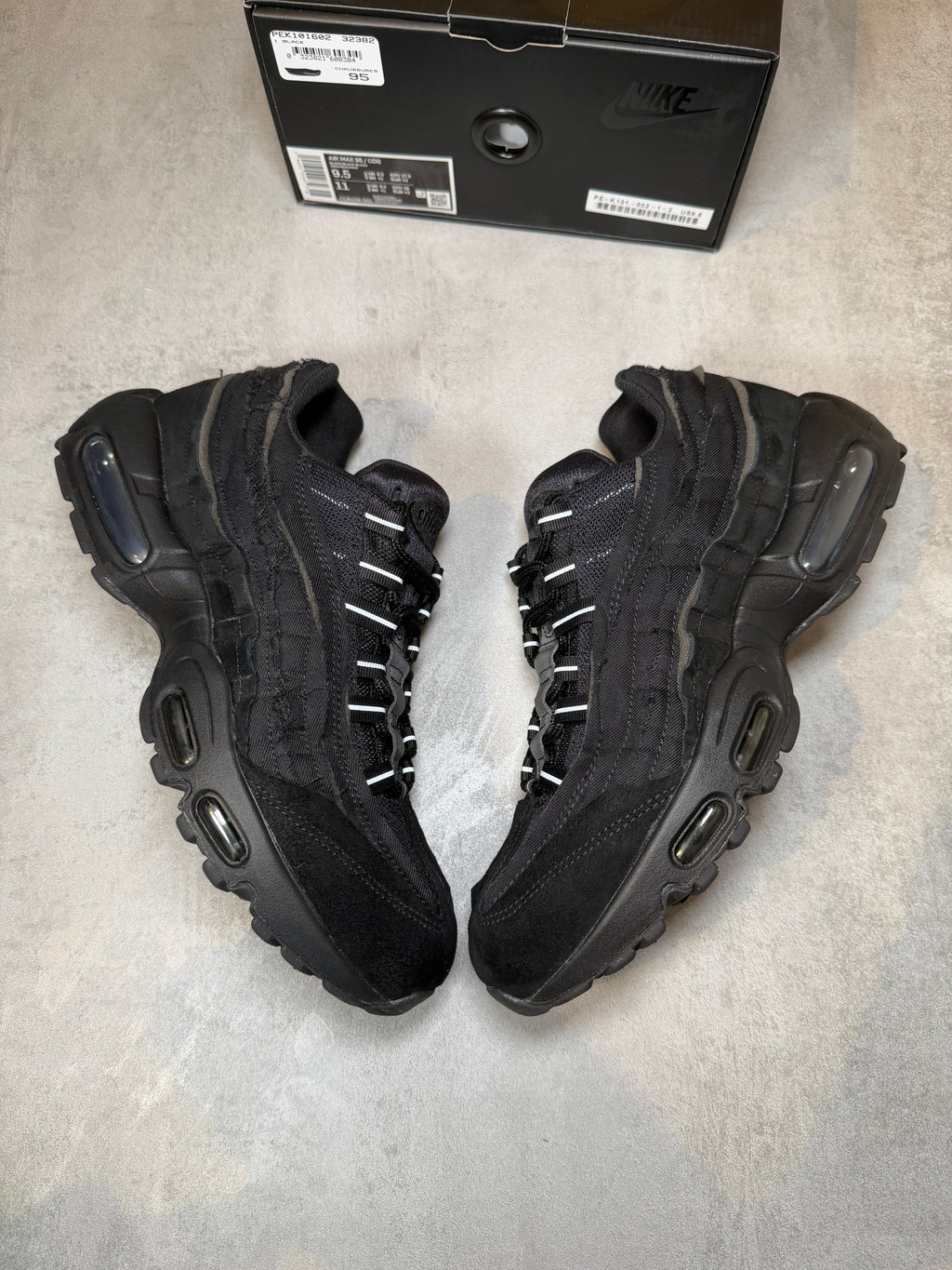Air Max 95 CDG Black UK 8.5