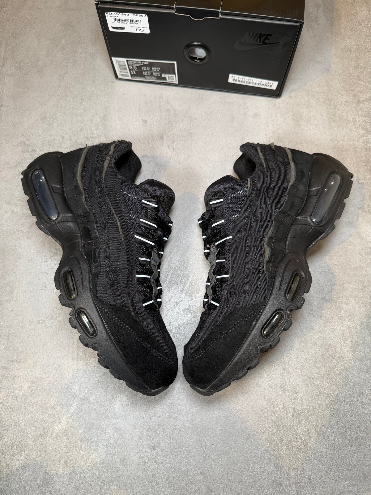 Air Max 95 CDG Black UK 8.5