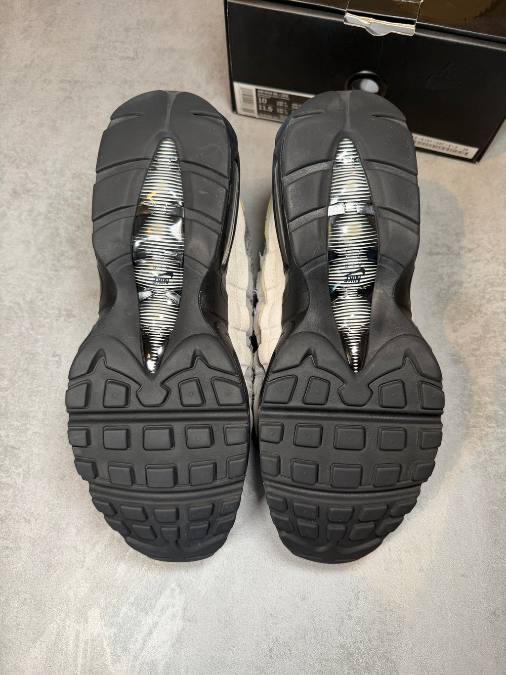 Air Max 95 CDG Black Grey UK 9