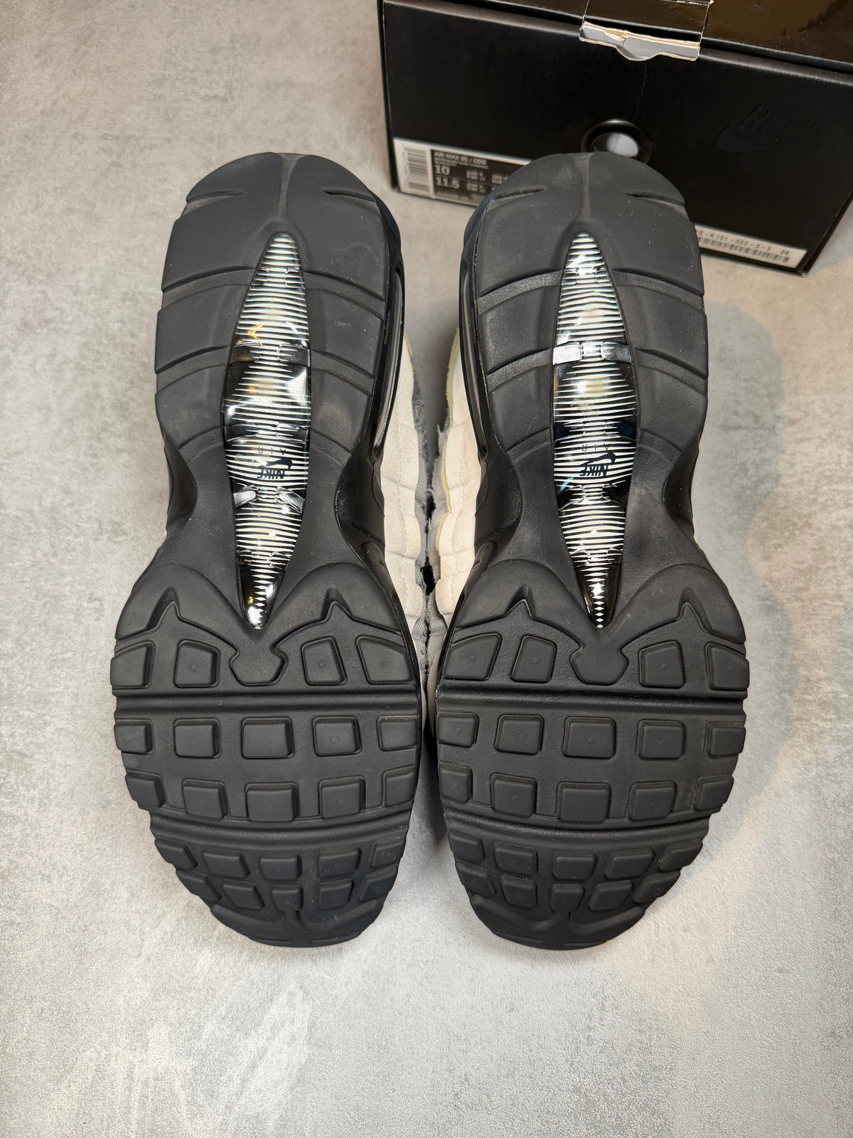 Air Max 95 CDG Black Grey UK 9