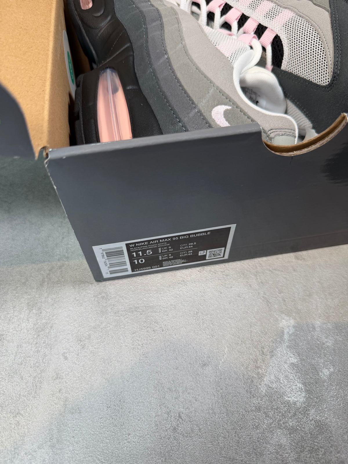Air Max 95 Pink Foam UK 9