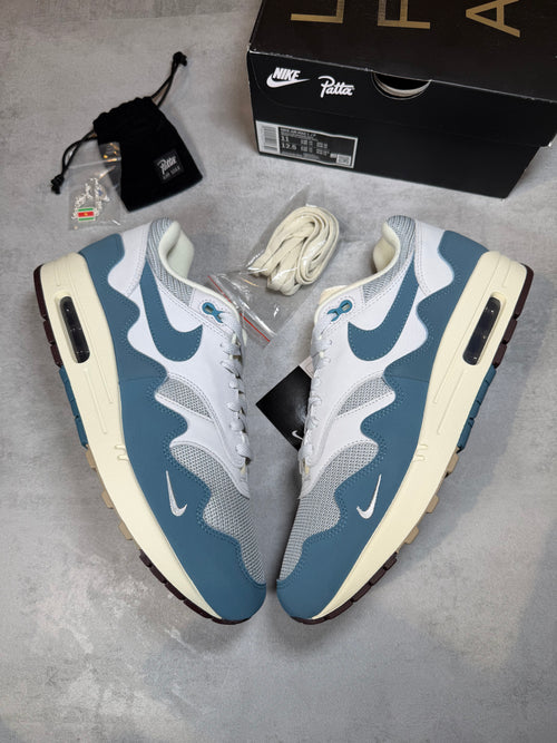 Air Max 1 Patta Waves Aqua UK 10