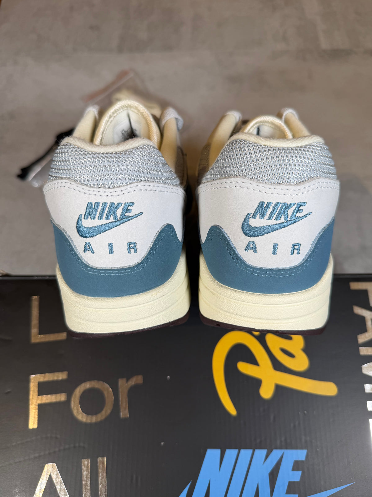 Air Max 1 Patta Waves Aqua UK 7.5