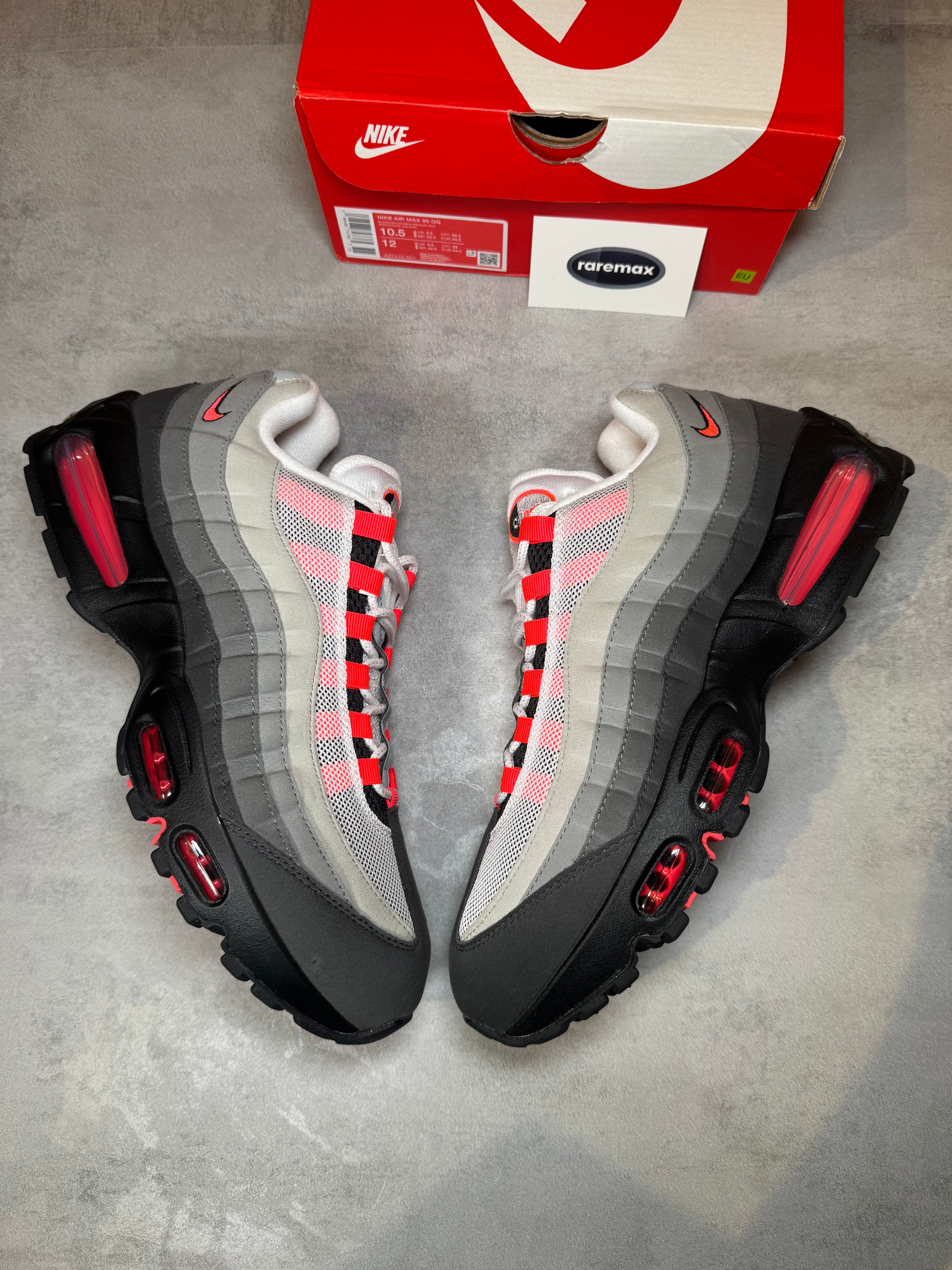 Nike Air Max 95 Solar Red UK 9.5