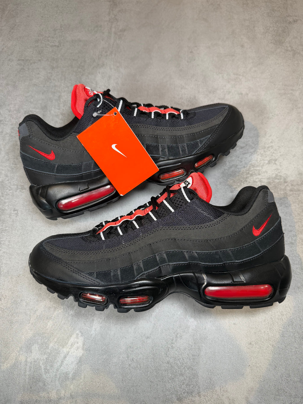 Air Max 95 Black Challenge Red 2015 UK 9.5
