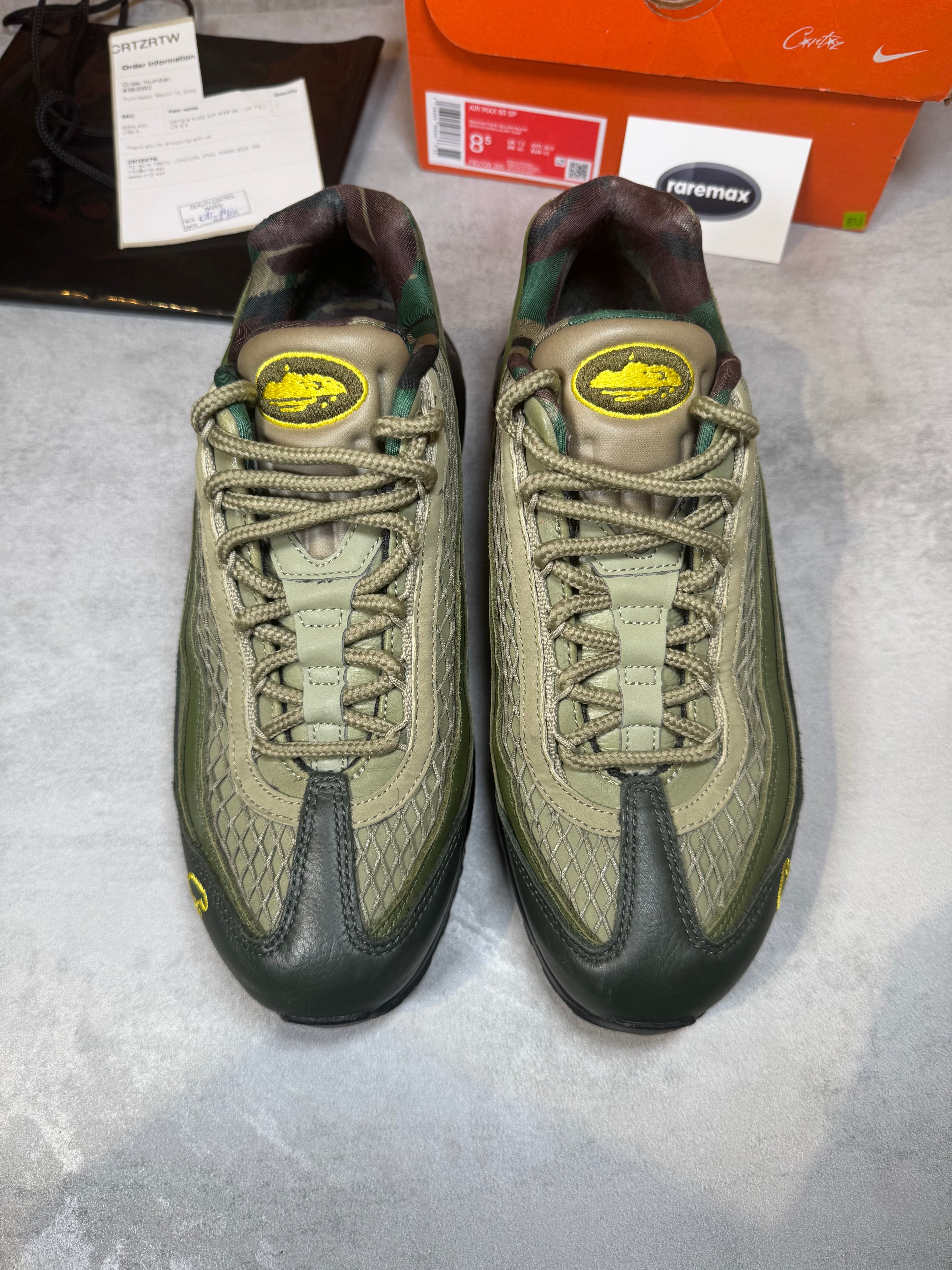 Nike Air Max 95 Corteiz Gutta Green UK 7.5