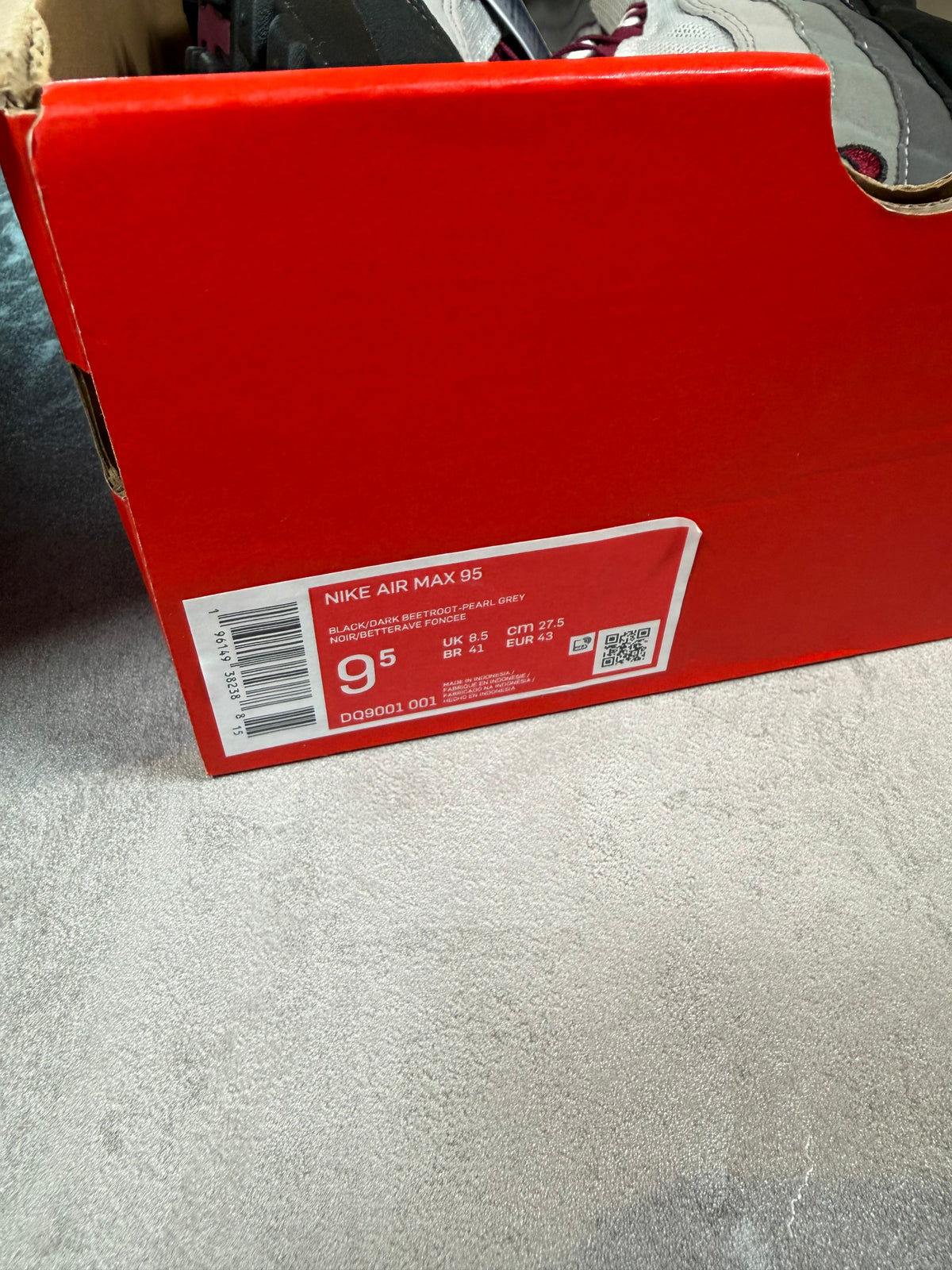 Air Max 95 Beetroot UK 8.5